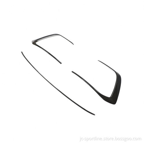 Dry Carbon Golf MK8 Front Grill Vents Trims - VW Golf VIII MK8 GTI 4-Door 2021-2023